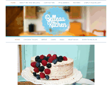 Tablet Screenshot of belleaukitchen.com